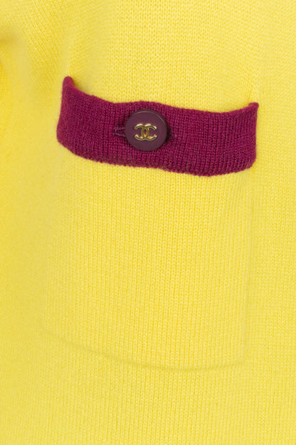 Gilet en cachemire Chanel Automne 1995