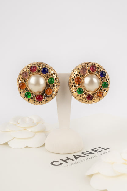 Boucles d'oreilles Chanel Haute Couture