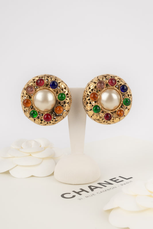 Boucles d'oreilles Chanel Haute Couture