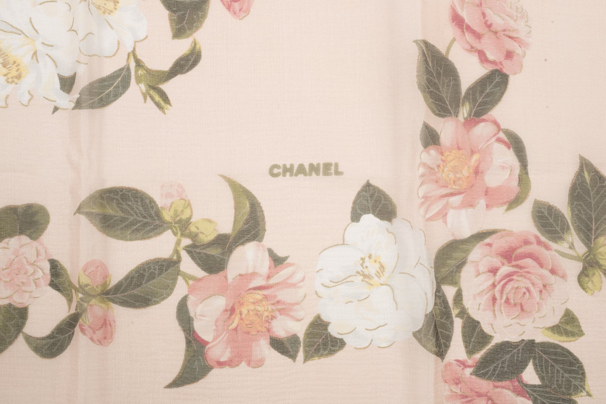 Foulard en soie Chanel