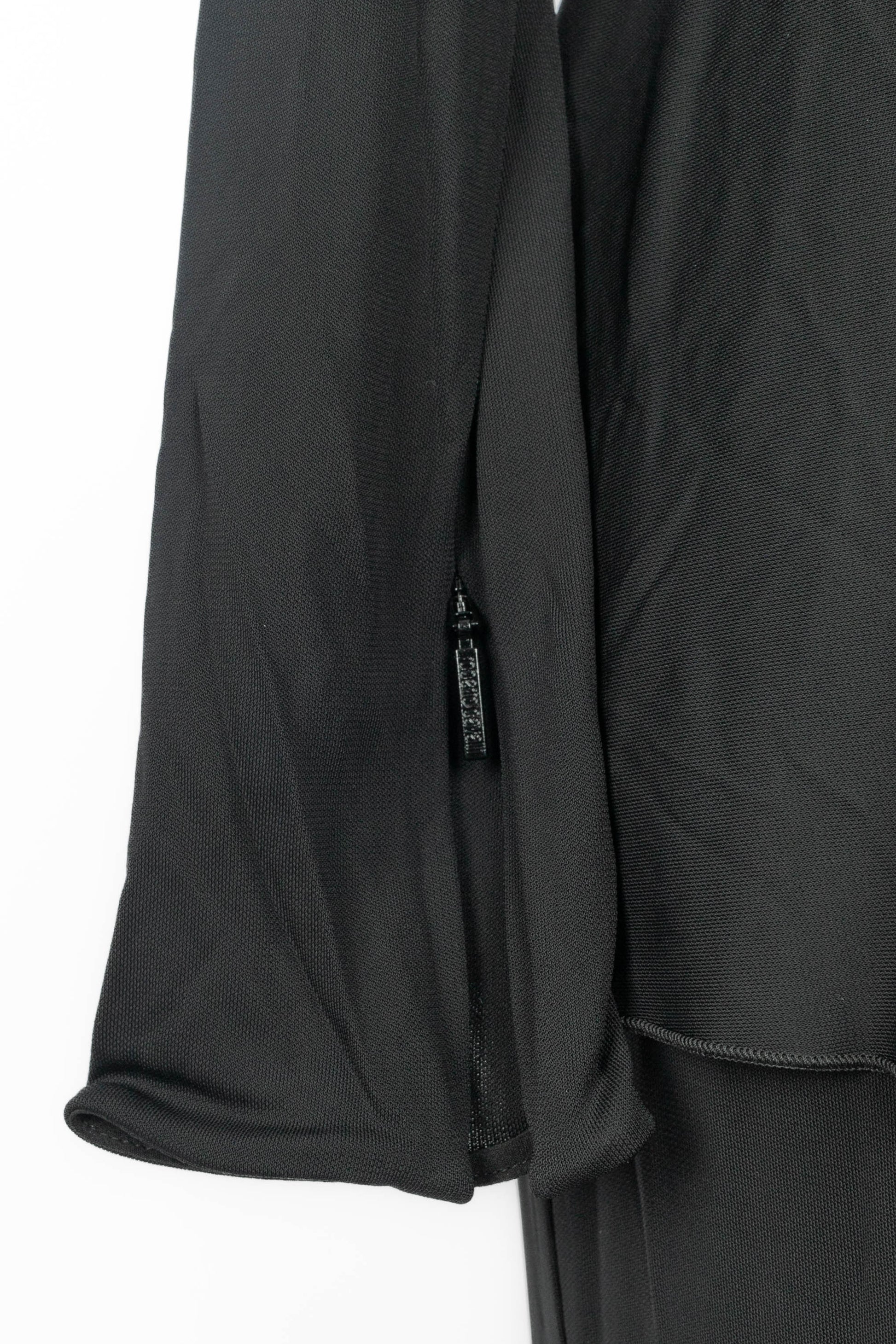 Longue robe noire Cavalli