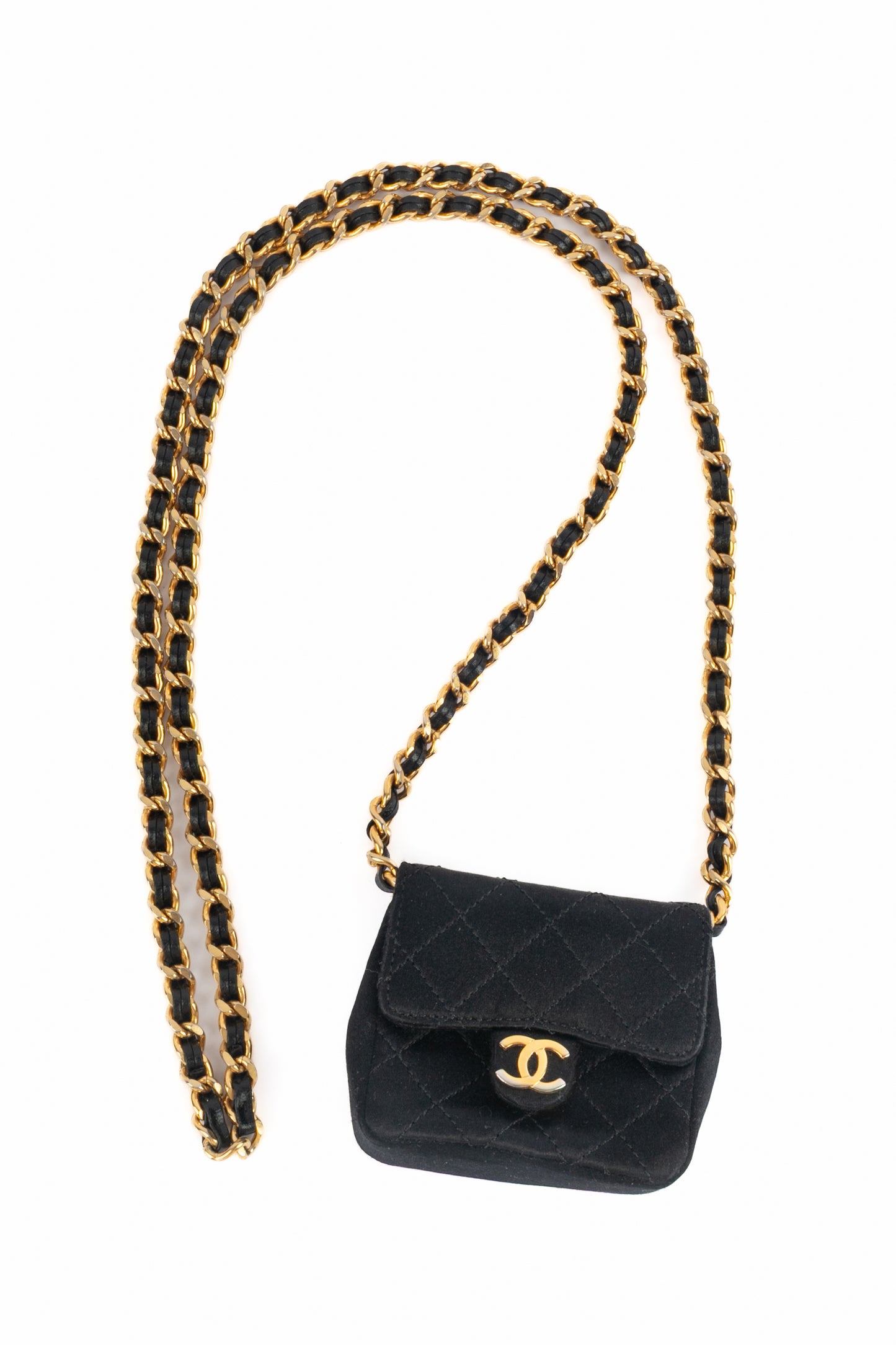 Sac "Classique Micro" Chanel collection 1989/1991