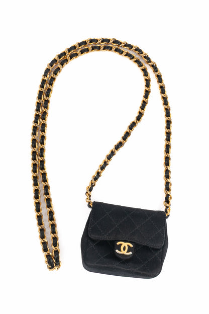 Sac "Classique Micro" Chanel collection 1989/1991