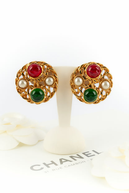 Boucles d'oreilles Chanel Haute Couture