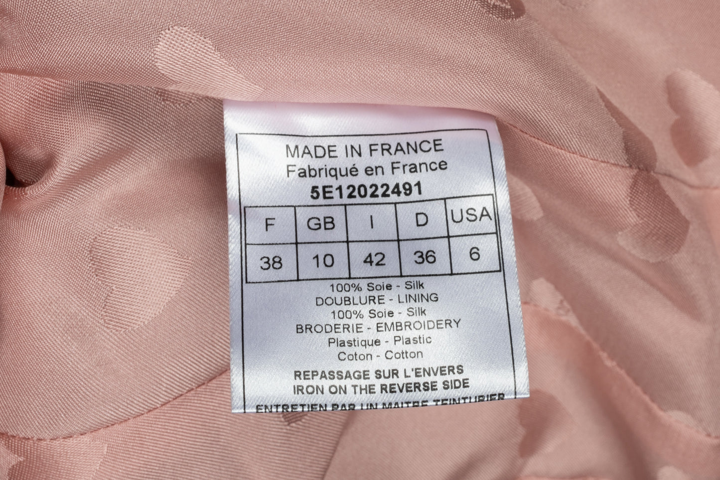 Veste Christian Dior Printemps-Été 2005