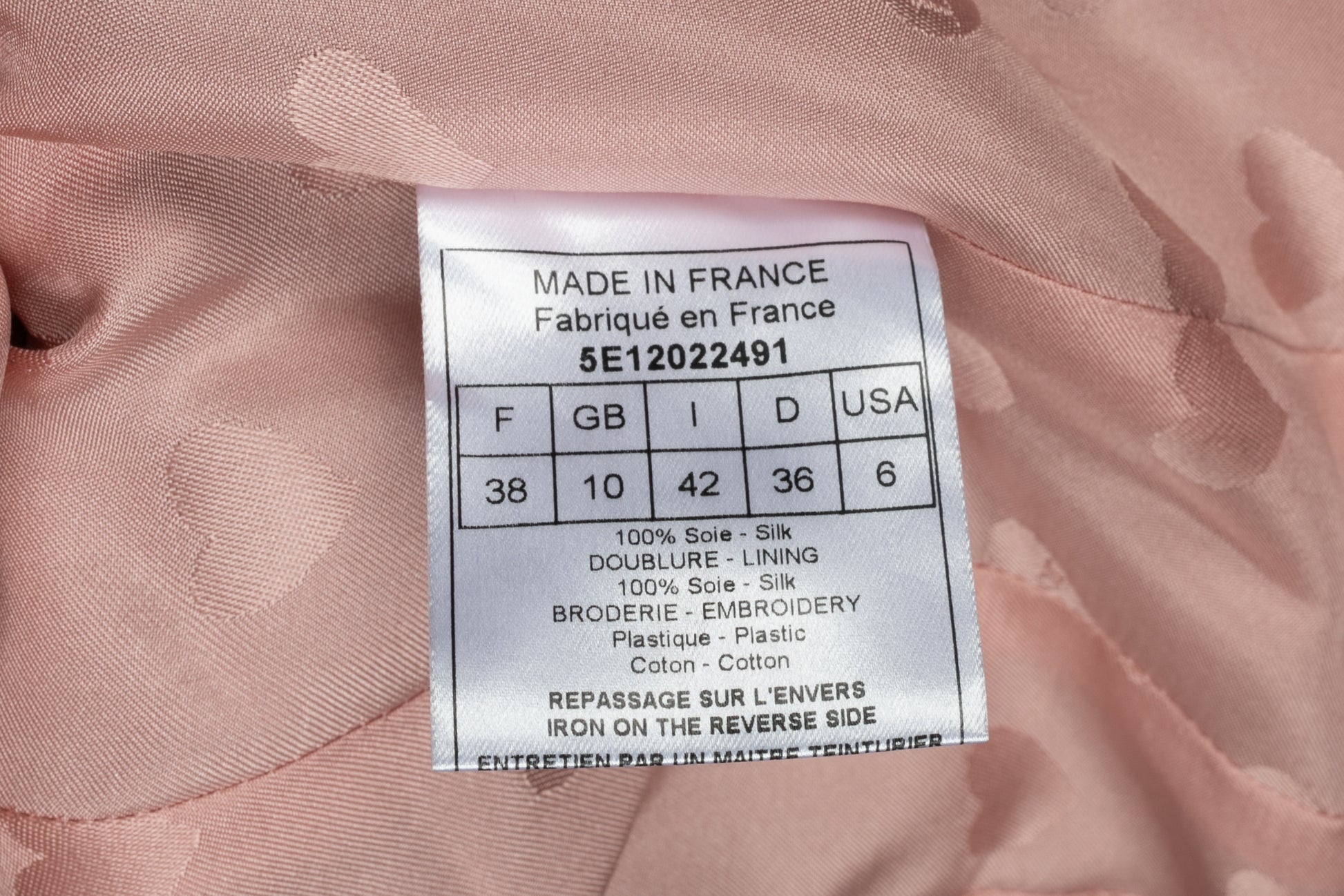 Veste Christian Dior Printemps-Été 2005