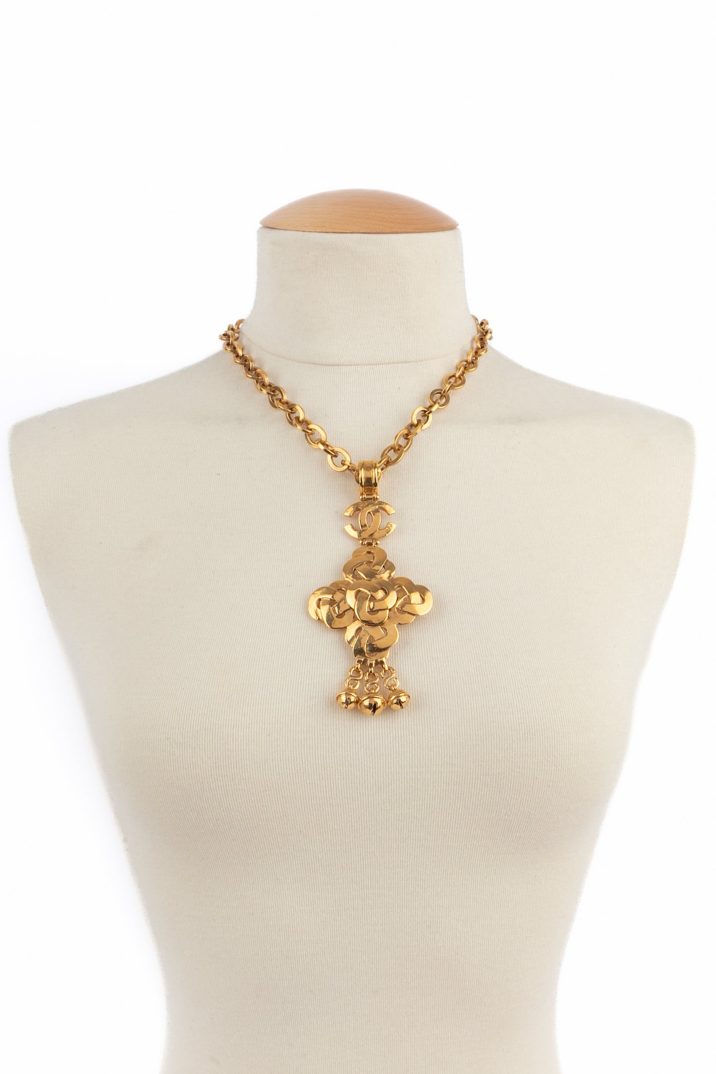 Collier pendentif Chanel 1996