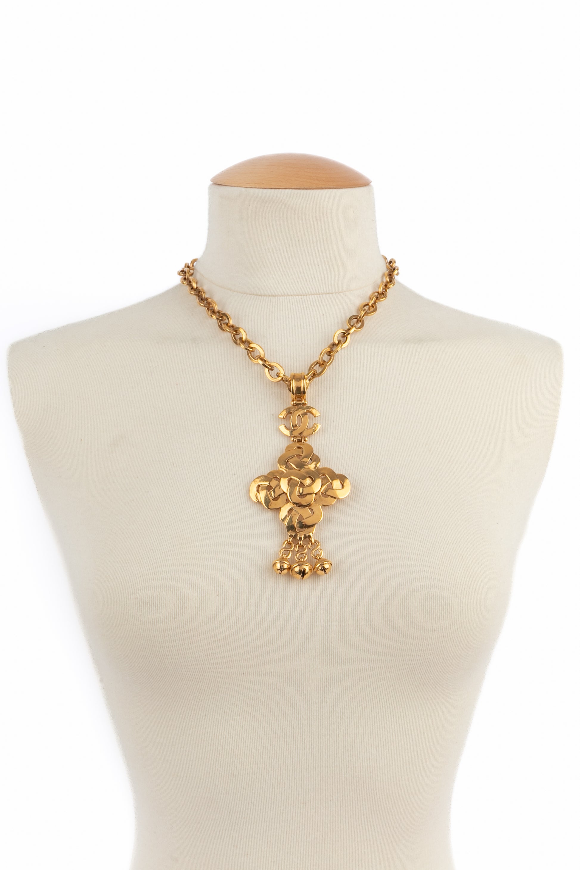 Collier pendentif Chanel 1996