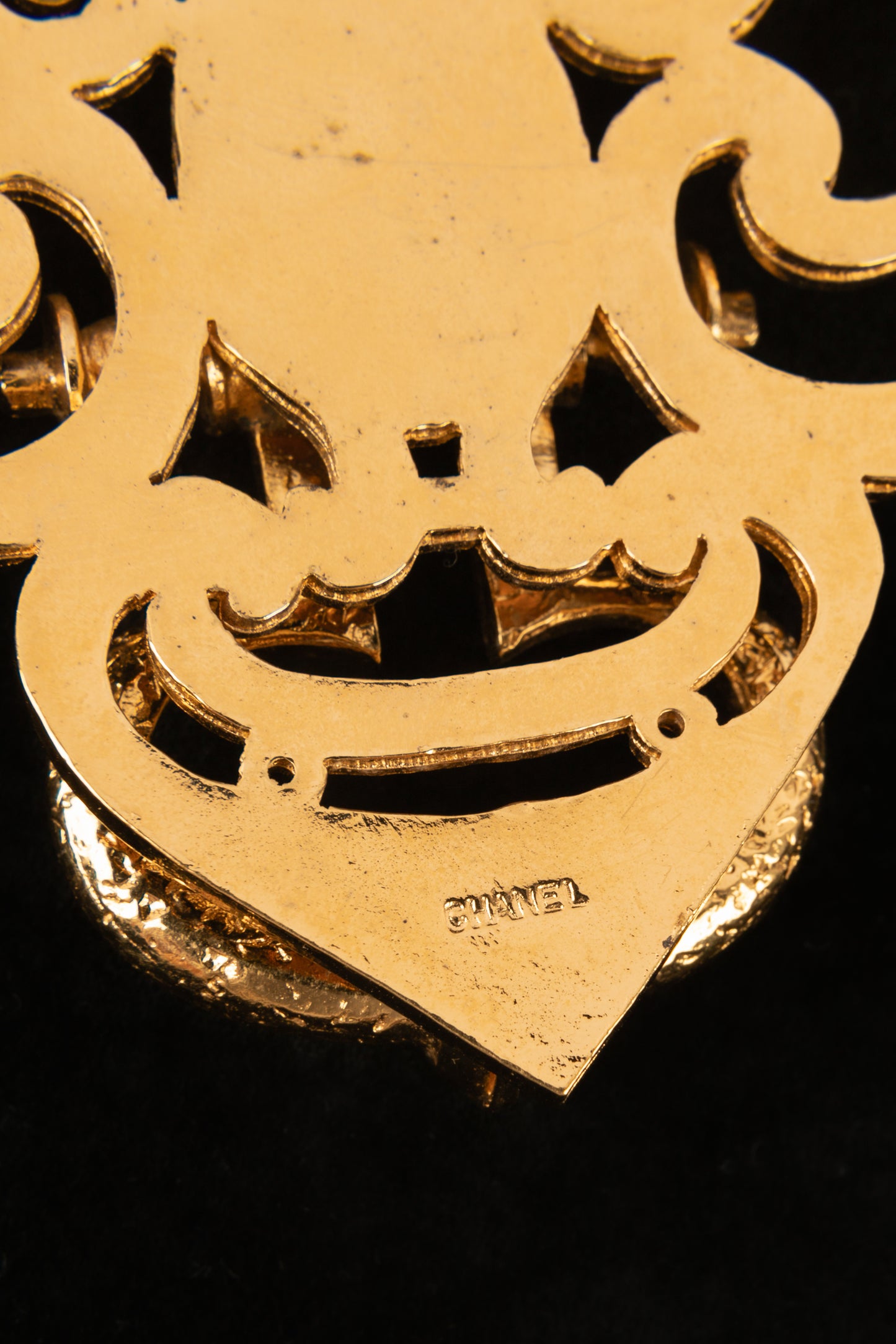 Broche heurtoir Chanel Haute Couture 1988-1990