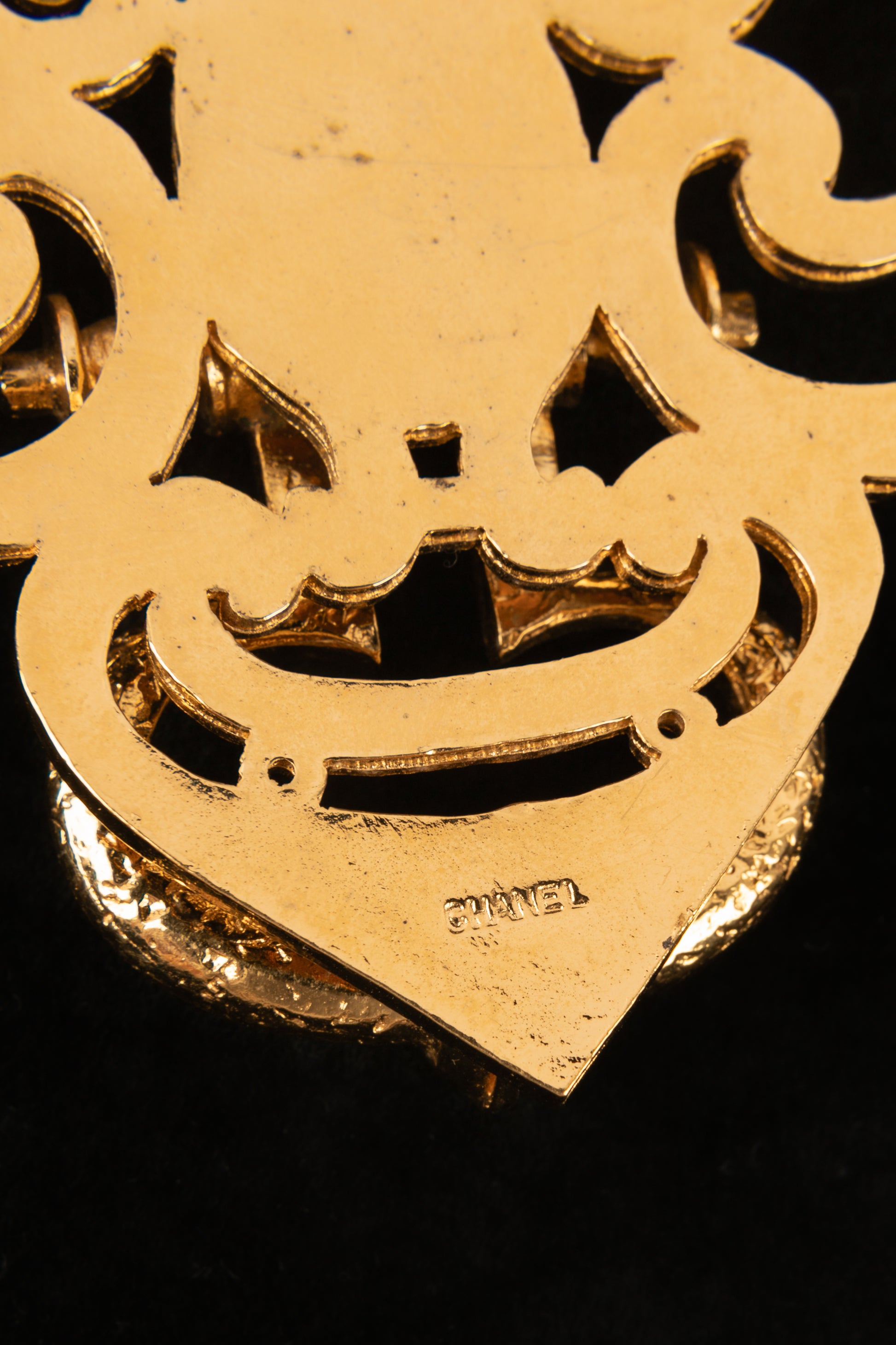 Broche heurtoir Chanel Haute Couture 1988-1990