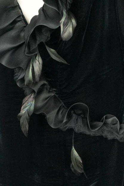 Robe en velours Loris Azzaro