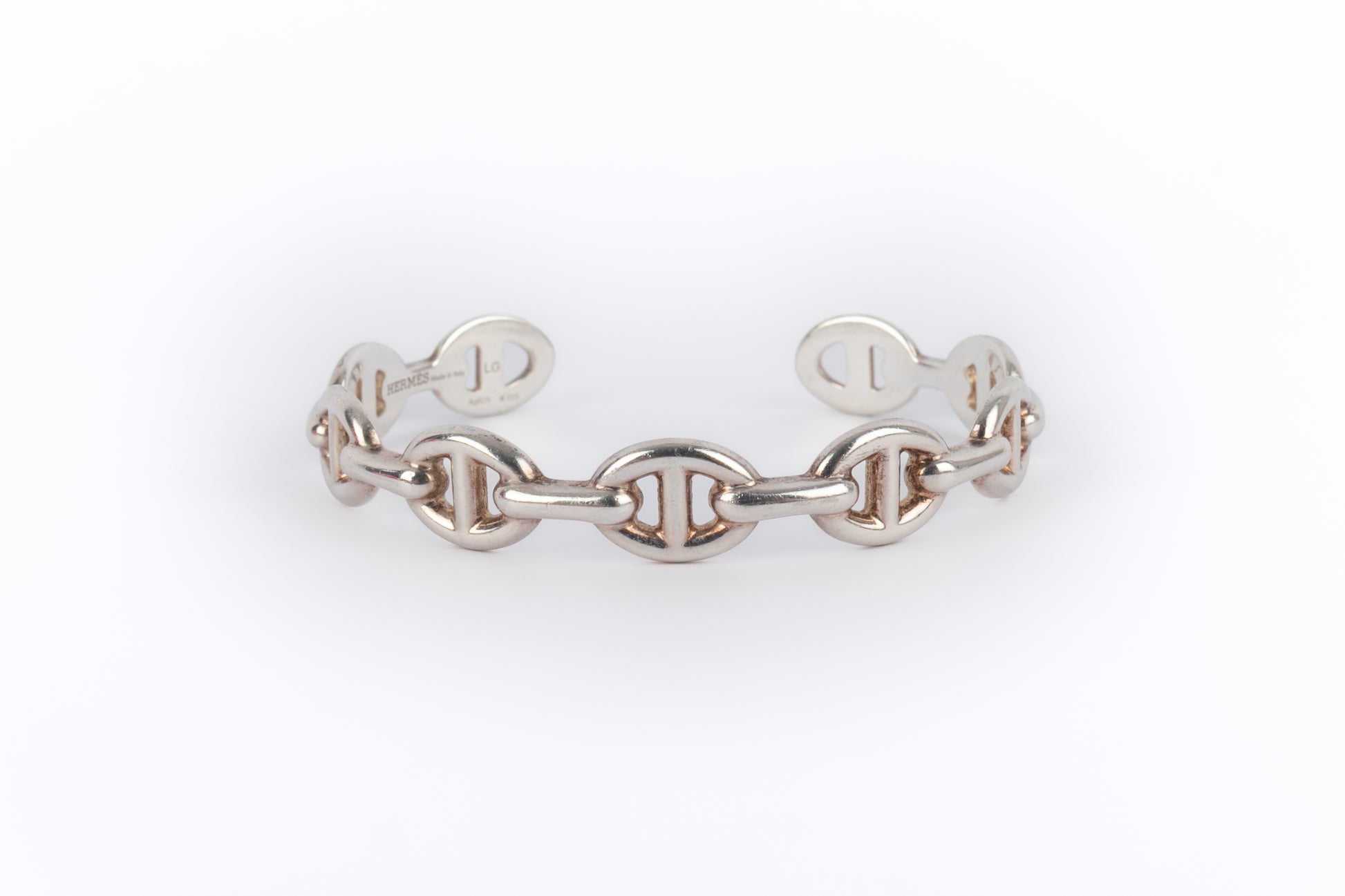 Bracelet "chaîne d'ancre enchainée" Hermes