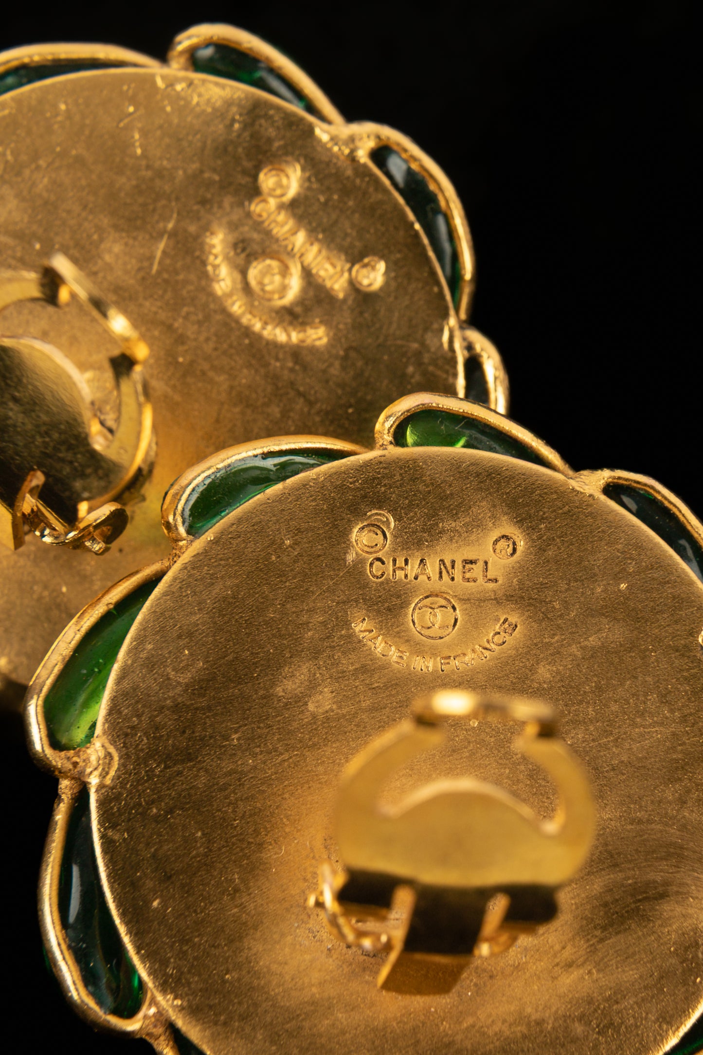 Boucles d'oreilles Chanel Haute Couture