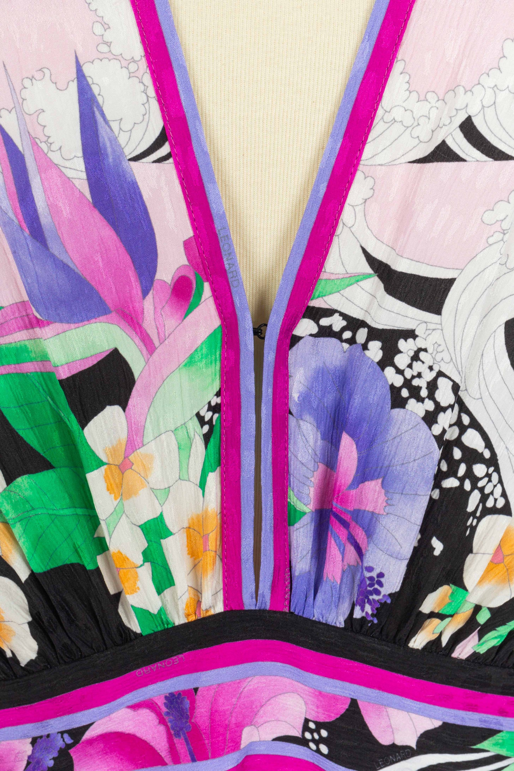 Robe fleurie Léonard