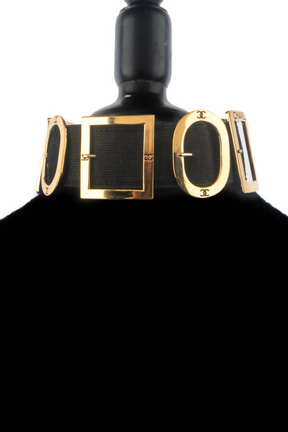 Collier ras du cou Chanel Haute Couture 1989's