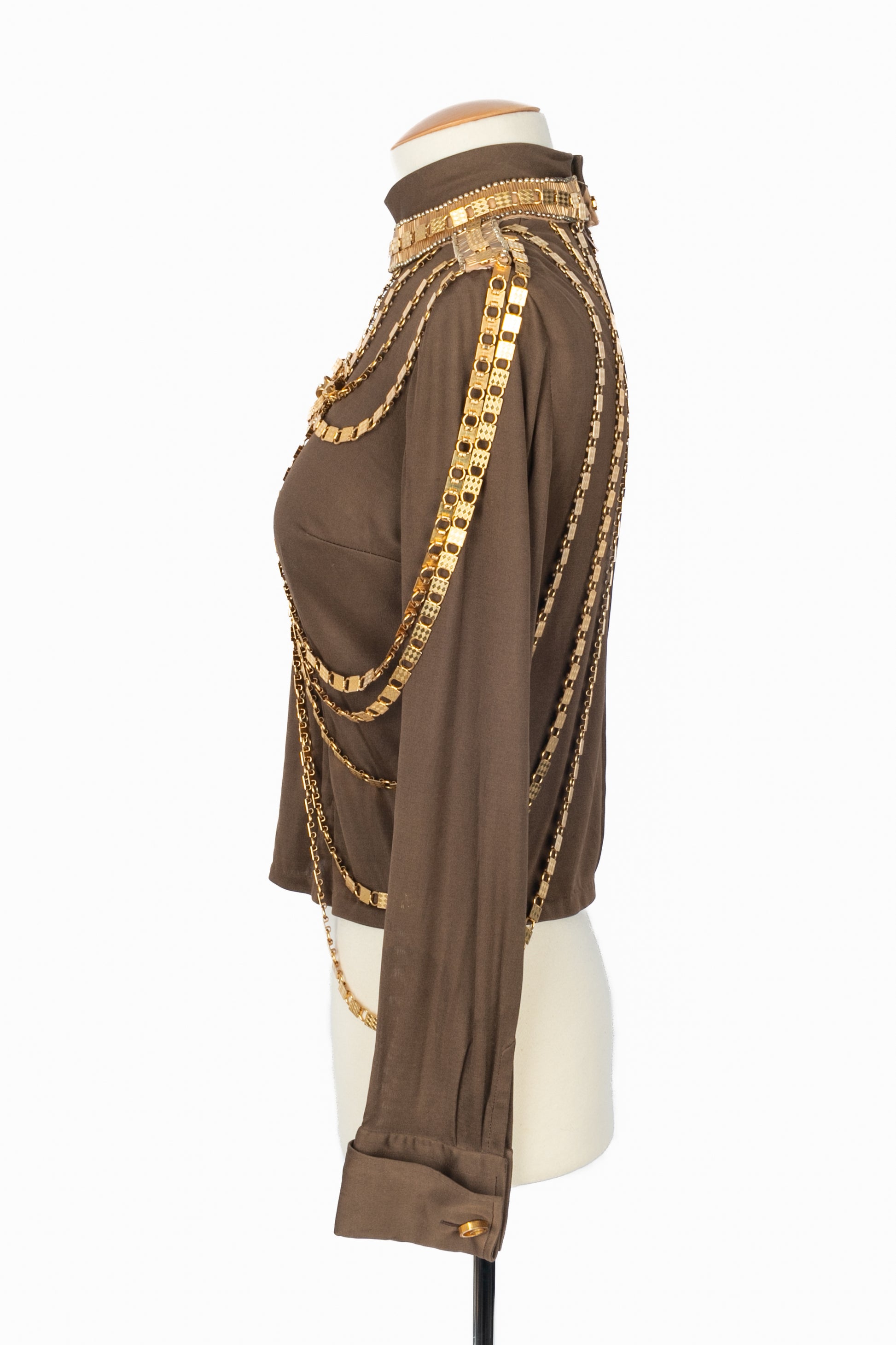 Haut en jersey Pierre Cardin 1960-1970