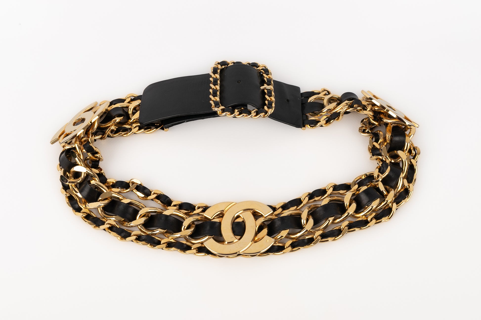 Ceinture en cuir Chanel