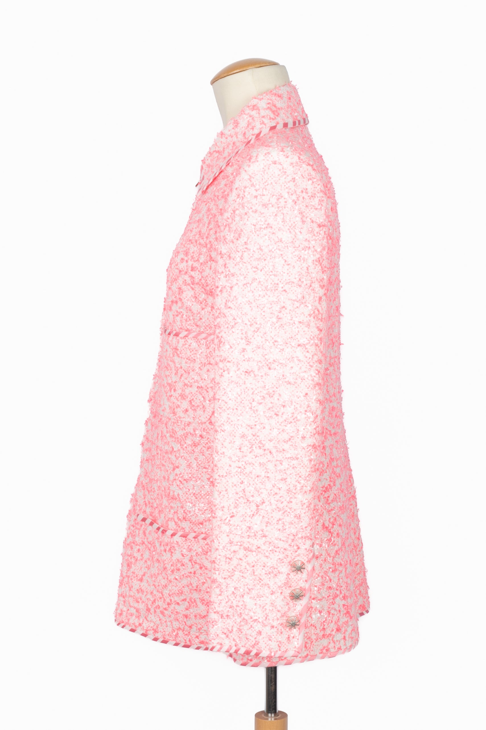 Veste rose Chanel Printemps 2020