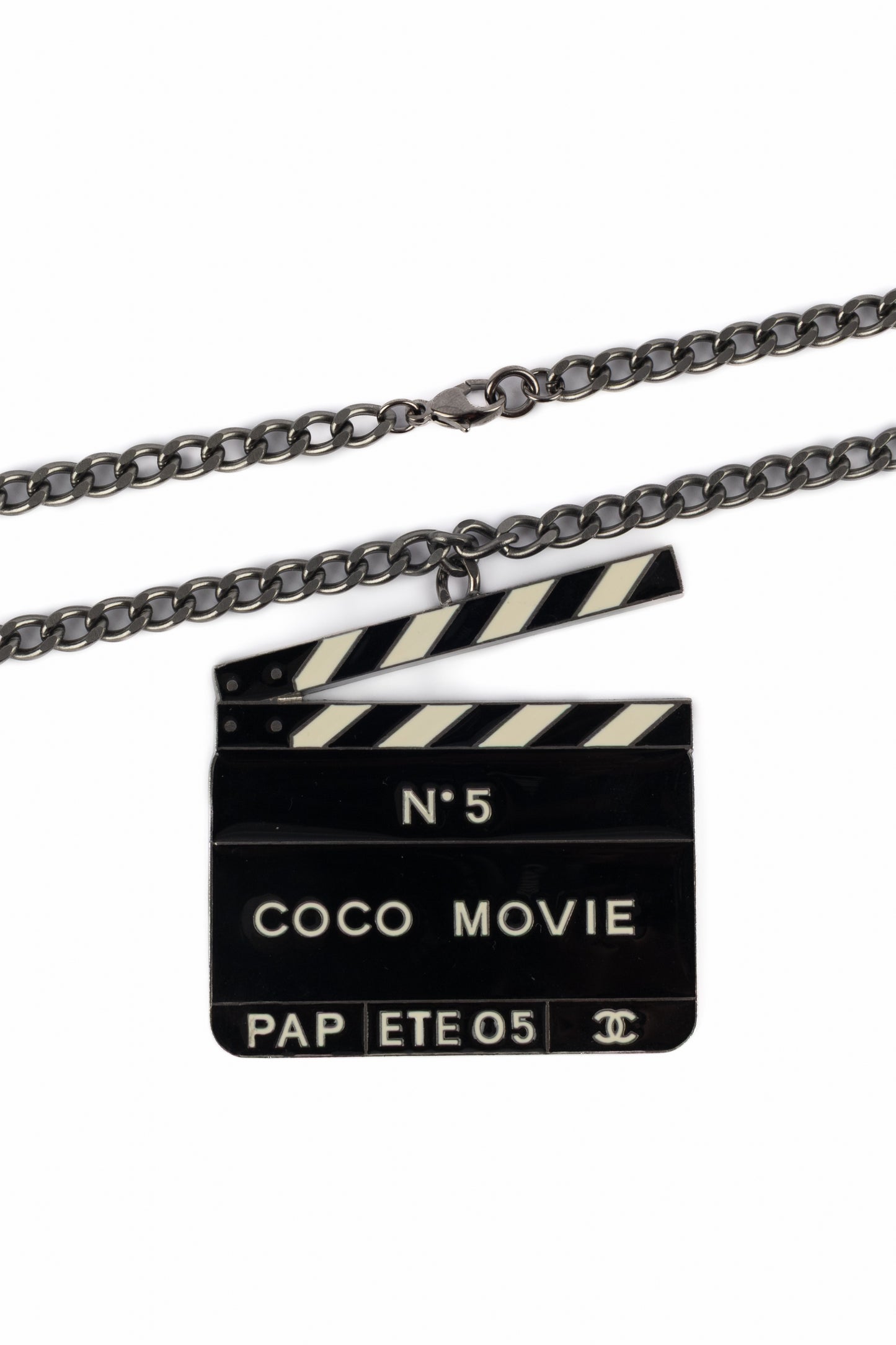 Collier "clap" Chanel 2005