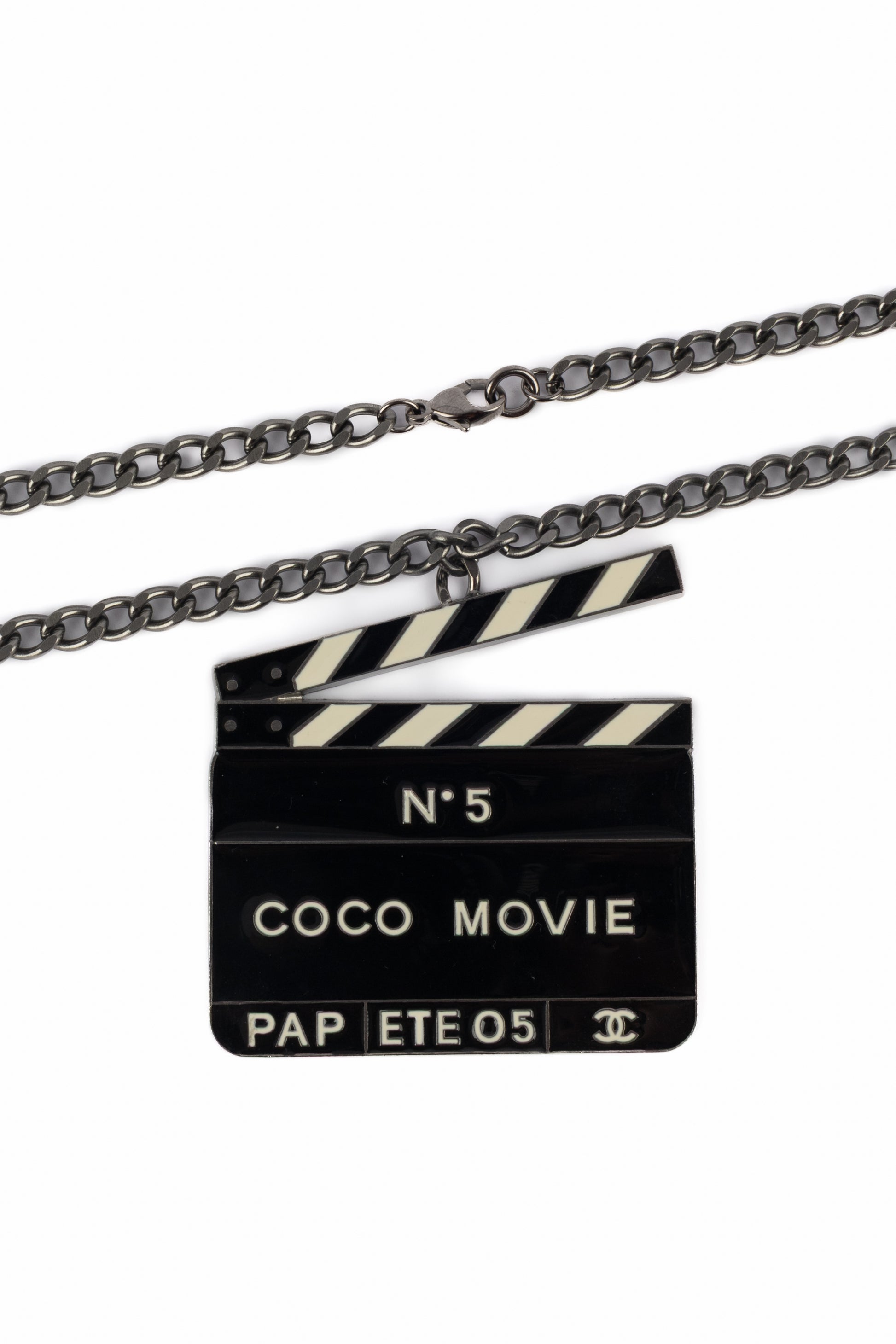 Collier "clap" Chanel 2005