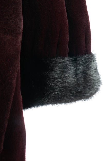 Manteau en fourrure Yves Saint Laurent