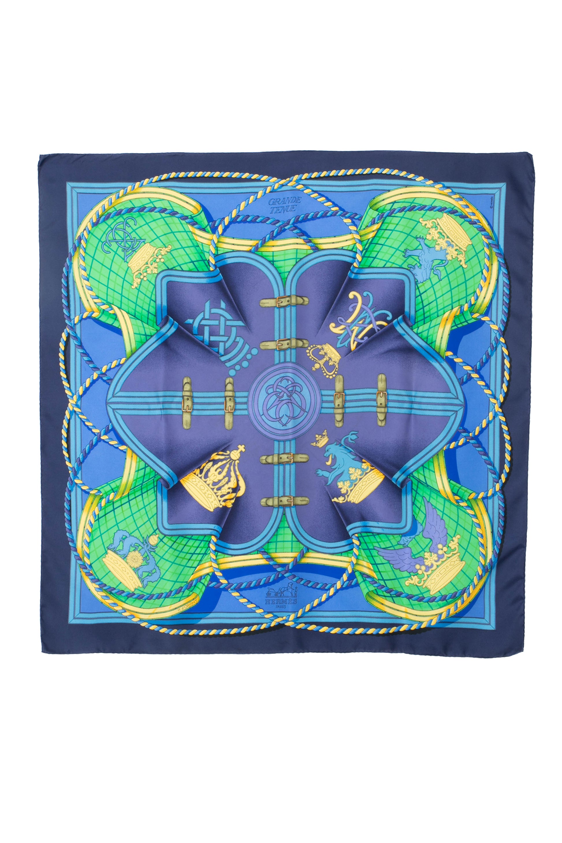 Foulard / carré "Grande tenue" Hermès