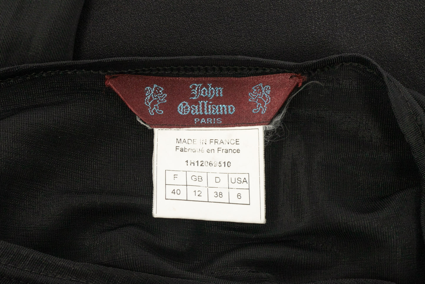 Robe John Galliano Hiver 2001