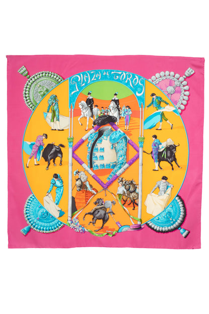 Foulard / carré "Plaza del Toros" Hermès