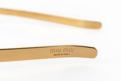 Serre tête bijou Miu Miu