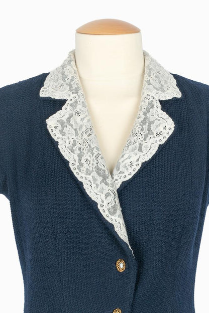 Tailleur bleu Dior 2008