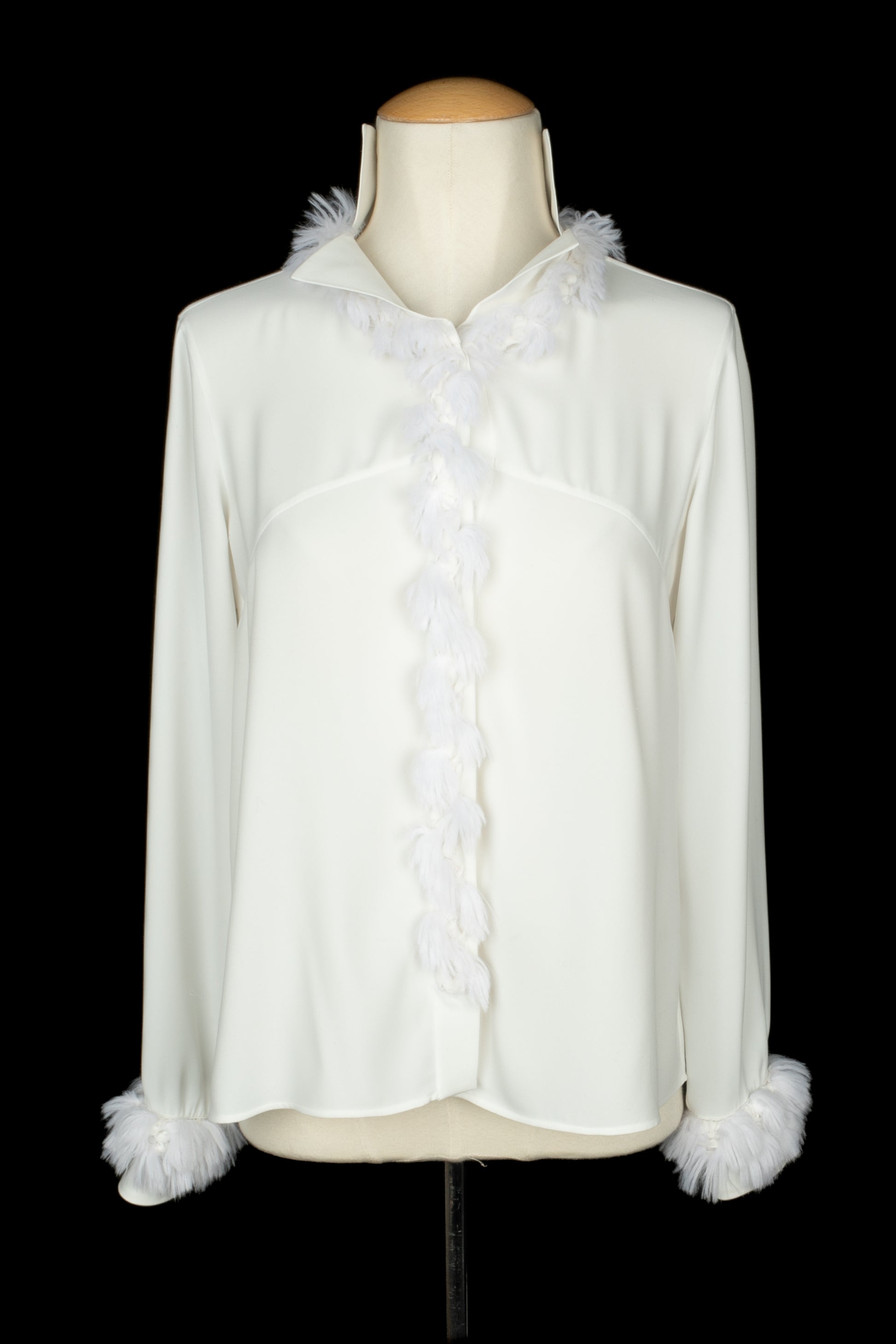 Chemisier blanc Chanel 