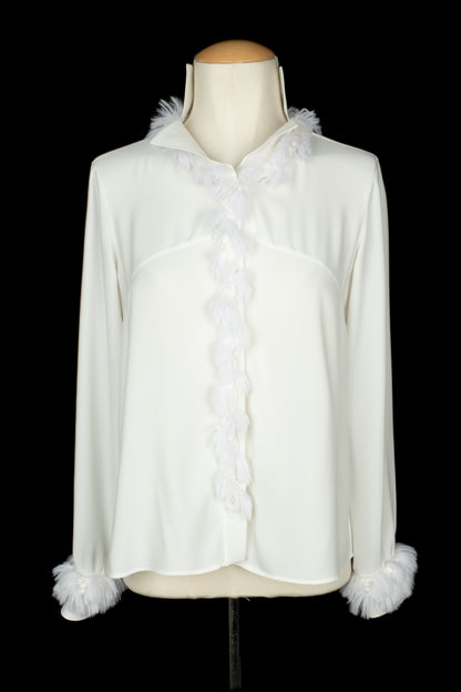 Chemisier blanc Chanel 