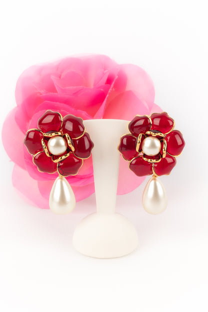 Boucles d'oreilles fleurs Augustine