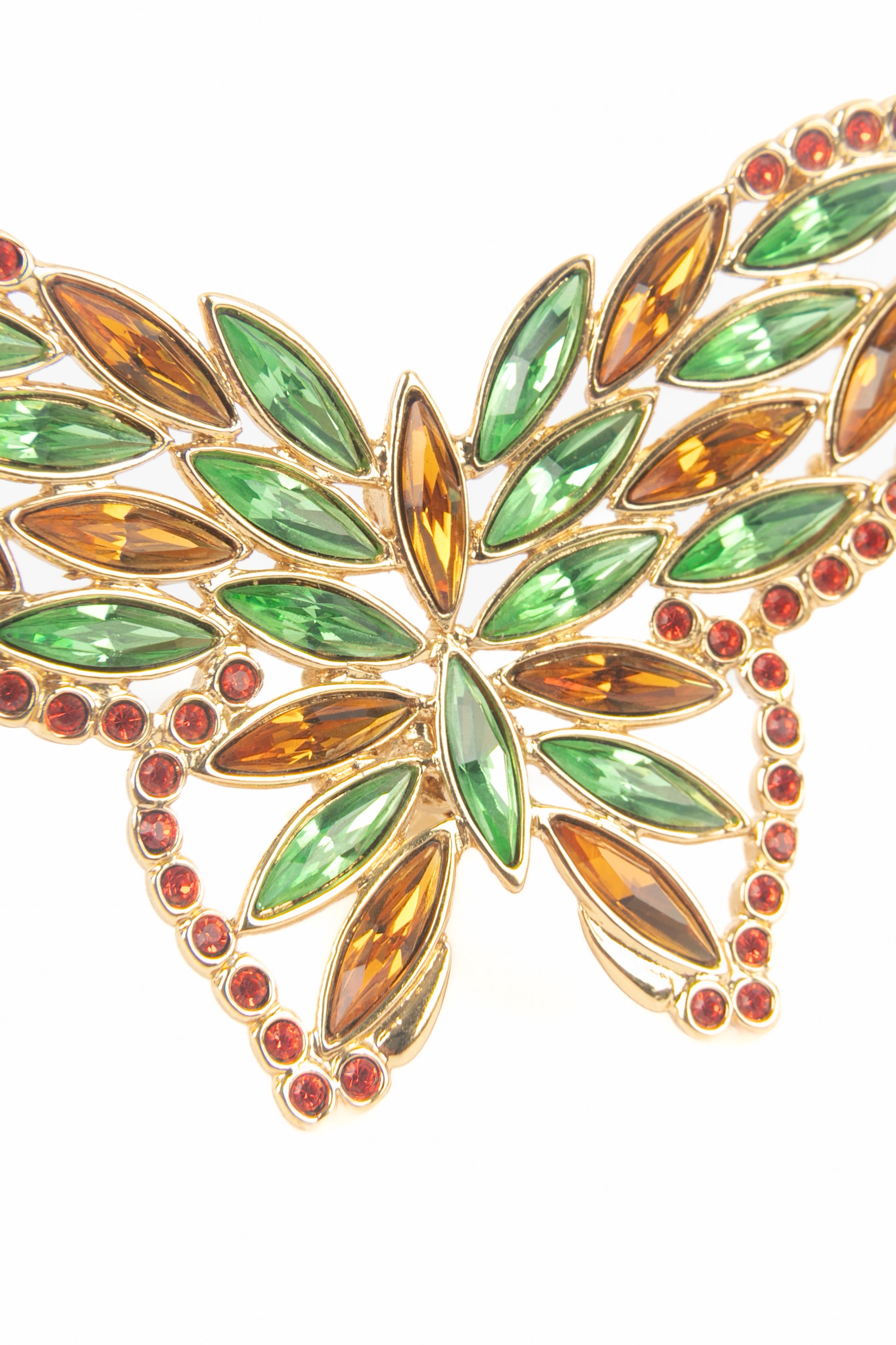 Boucles d'oreilles papillons Yves Saint Laurent