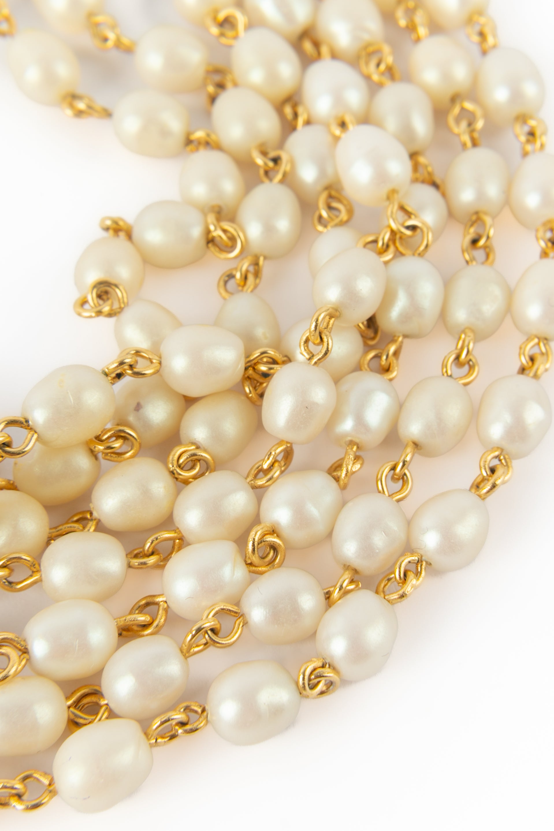 Collier de perles Karl Lagerfeld