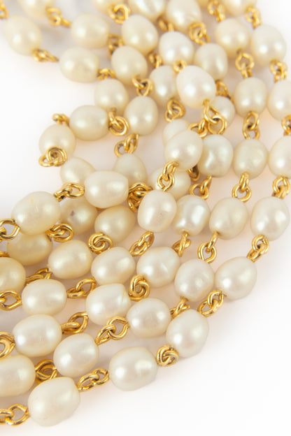 Collier de perles Karl Lagerfeld