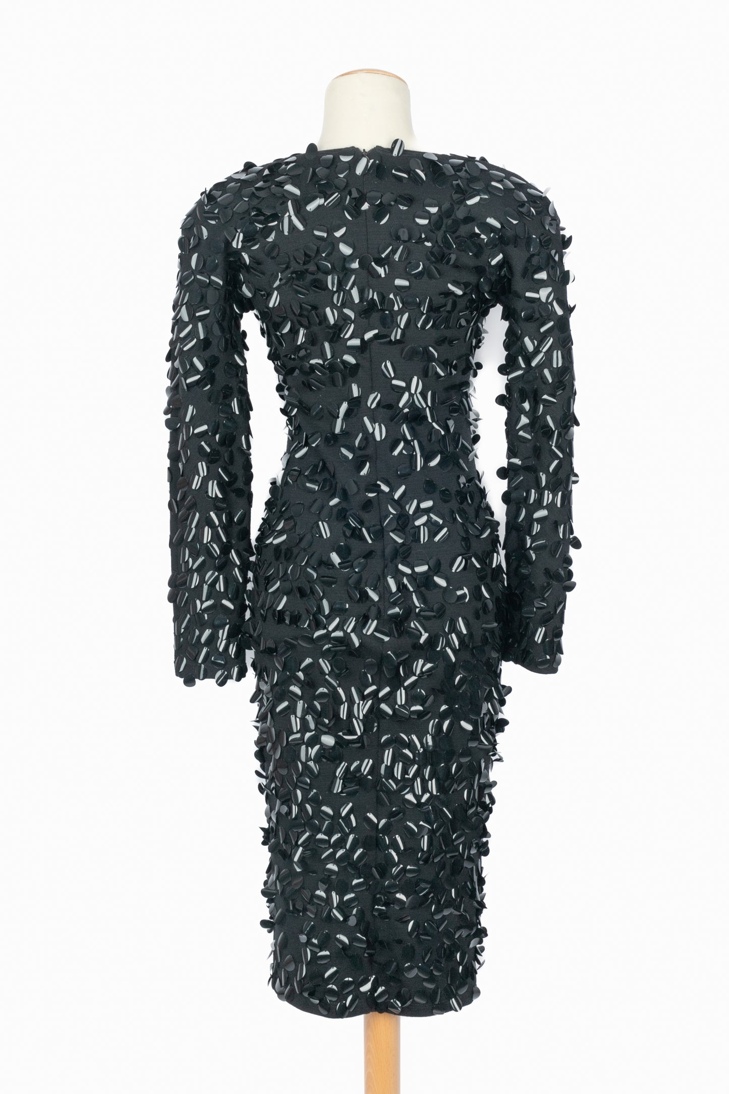 Robe à pastilles Gianni Versace Couture 