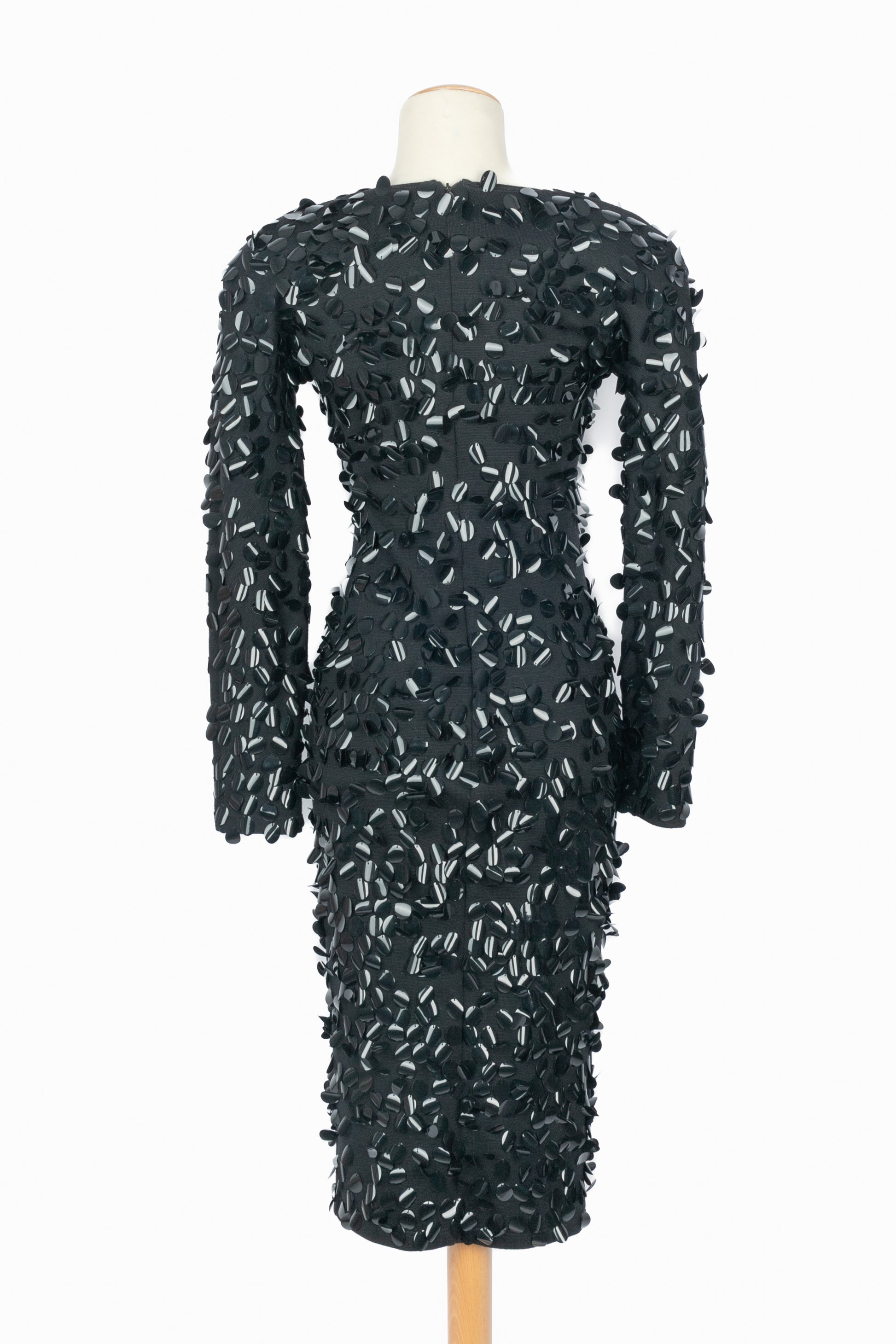 Robe à pastilles Gianni Versace Couture 