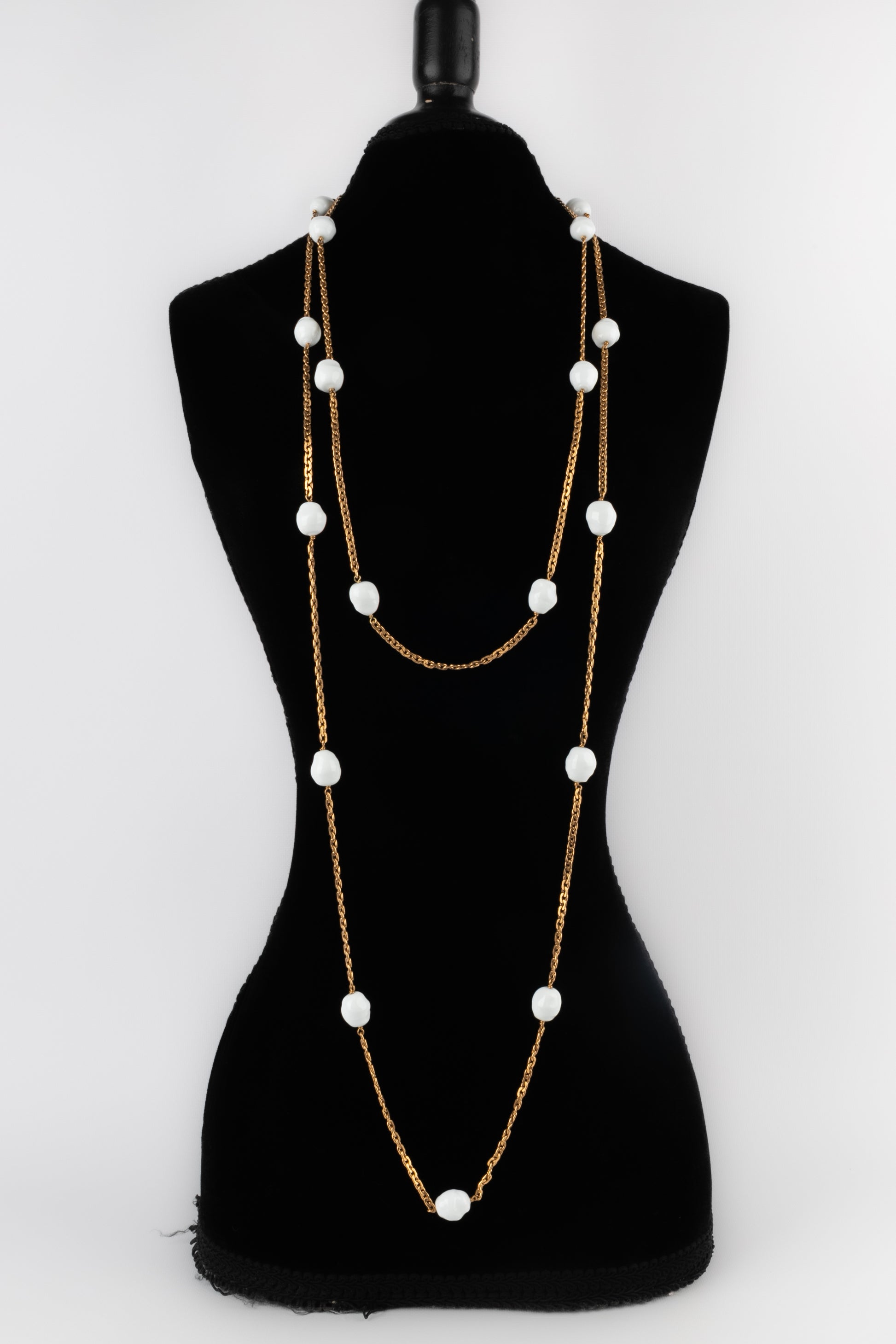 Chanel pearl sautoir necklace - Main Image