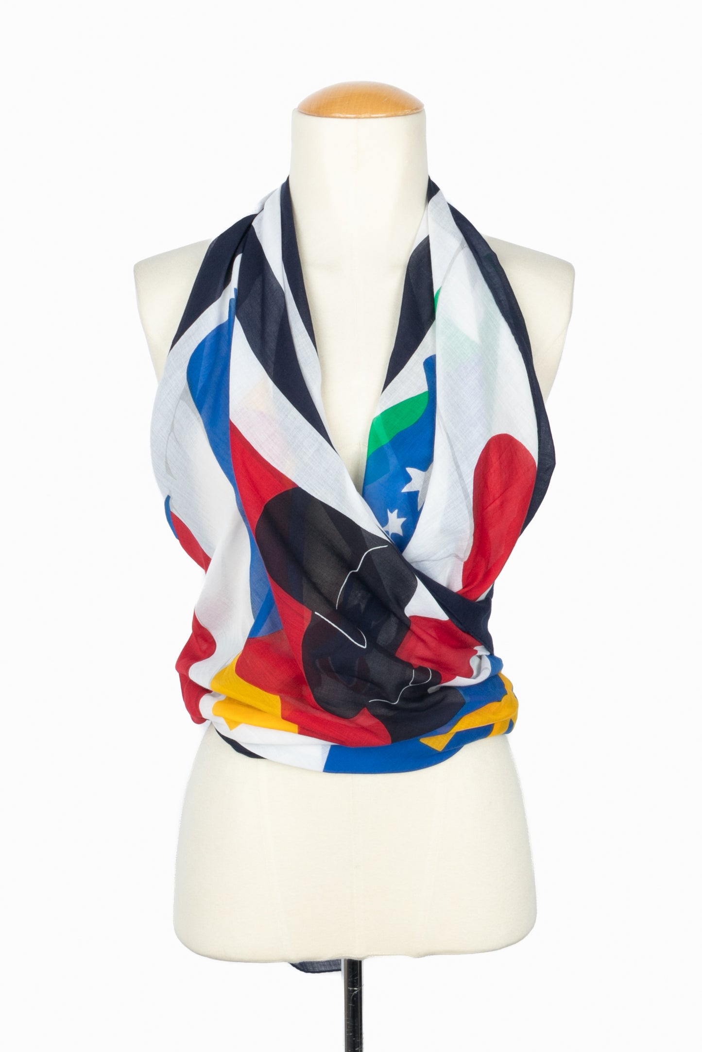 Foulard "Drapeaux" Chanel 
