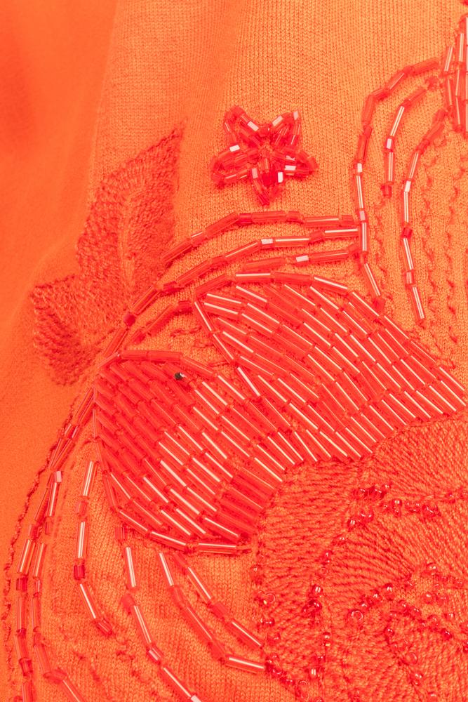 Twin set orange Christian Lacroix 