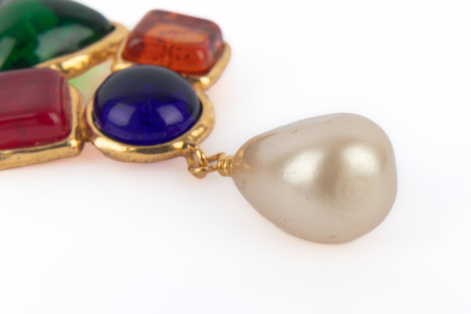 Collier pendentif Chanel 1990's