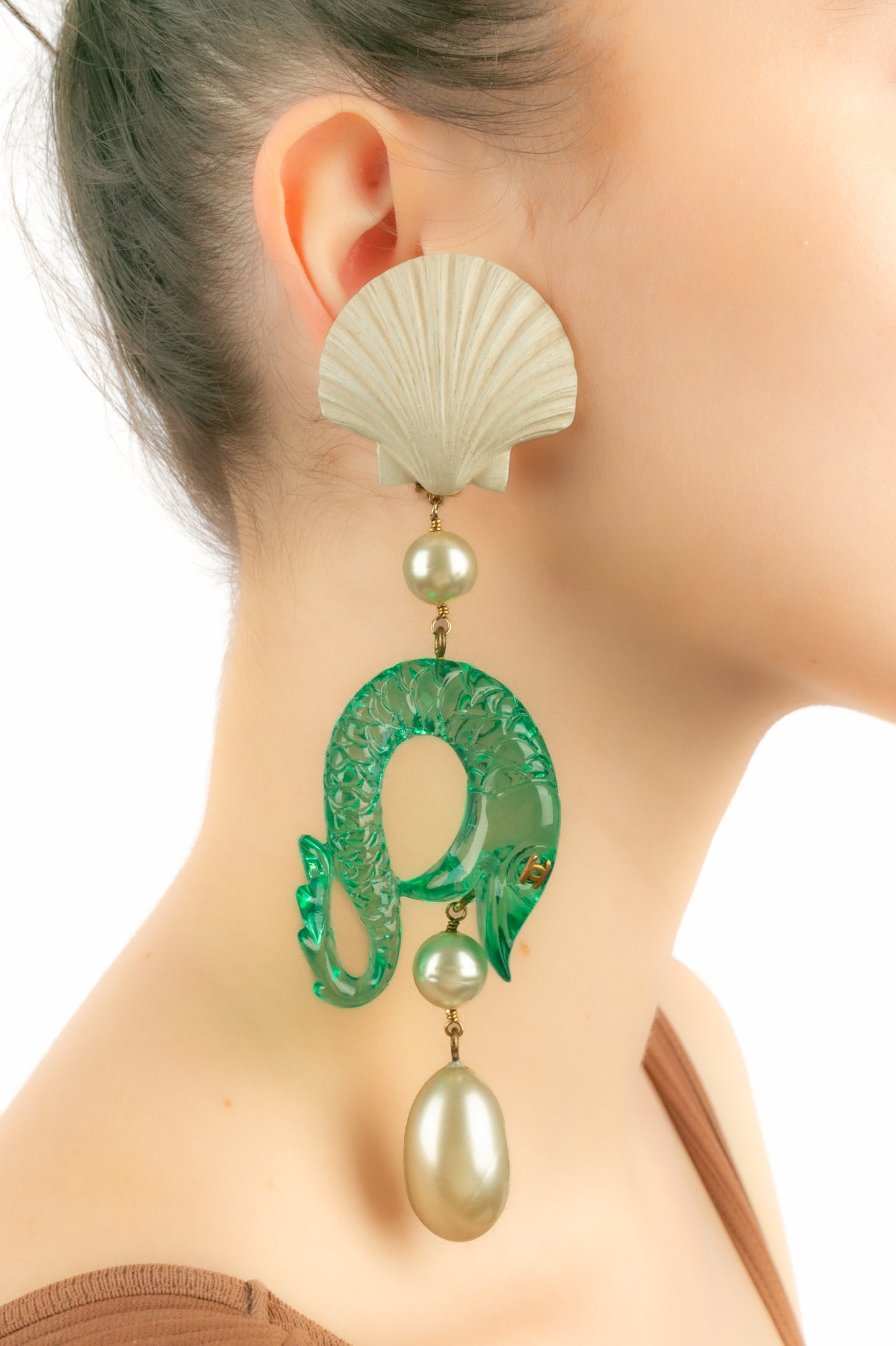 Boucles d'oreilles Chanel Haute Couture 