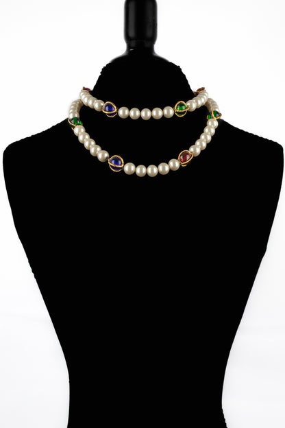 Collier de perles Chanel 1990's