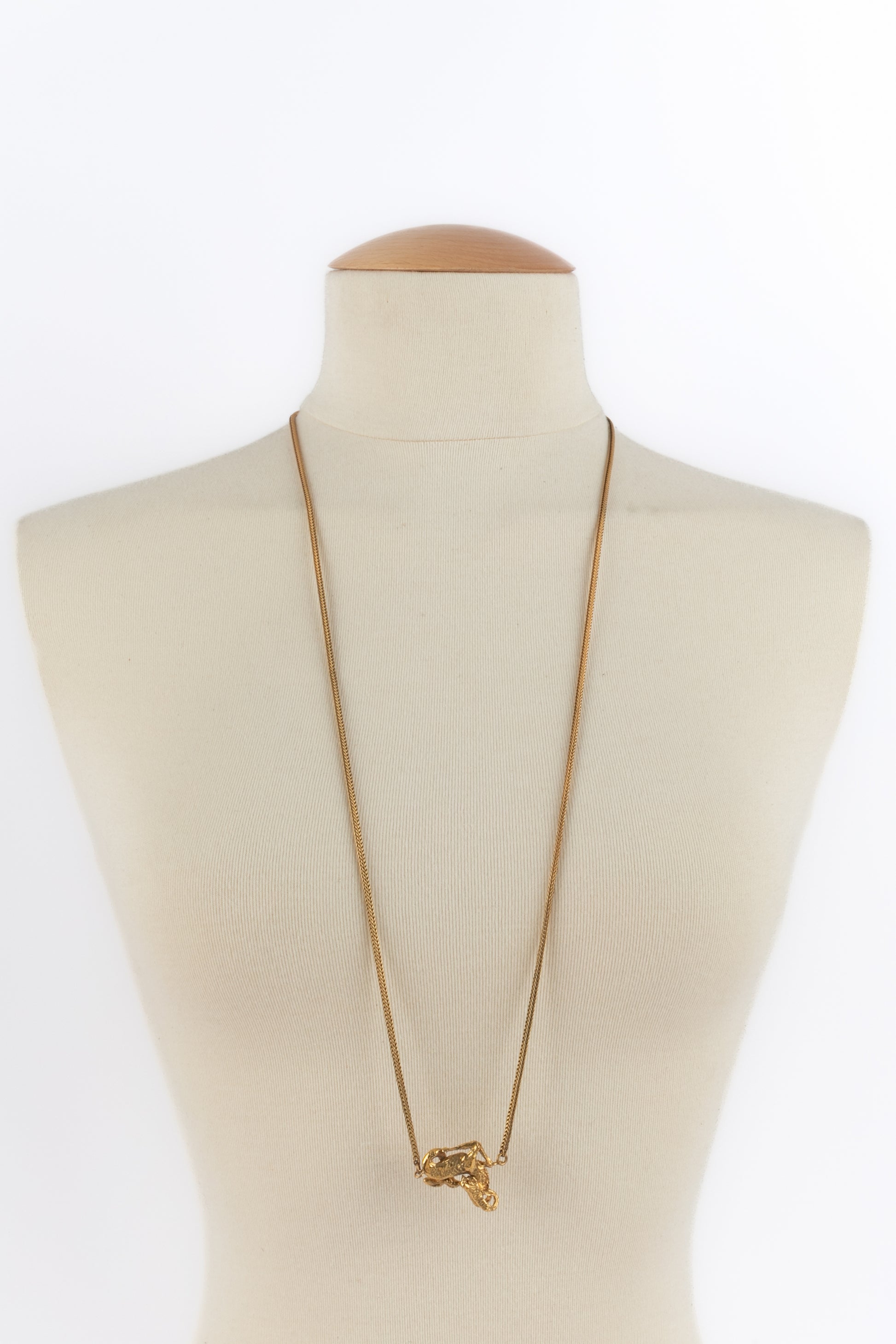 Collier "Capricorne" attribué à Chanel 