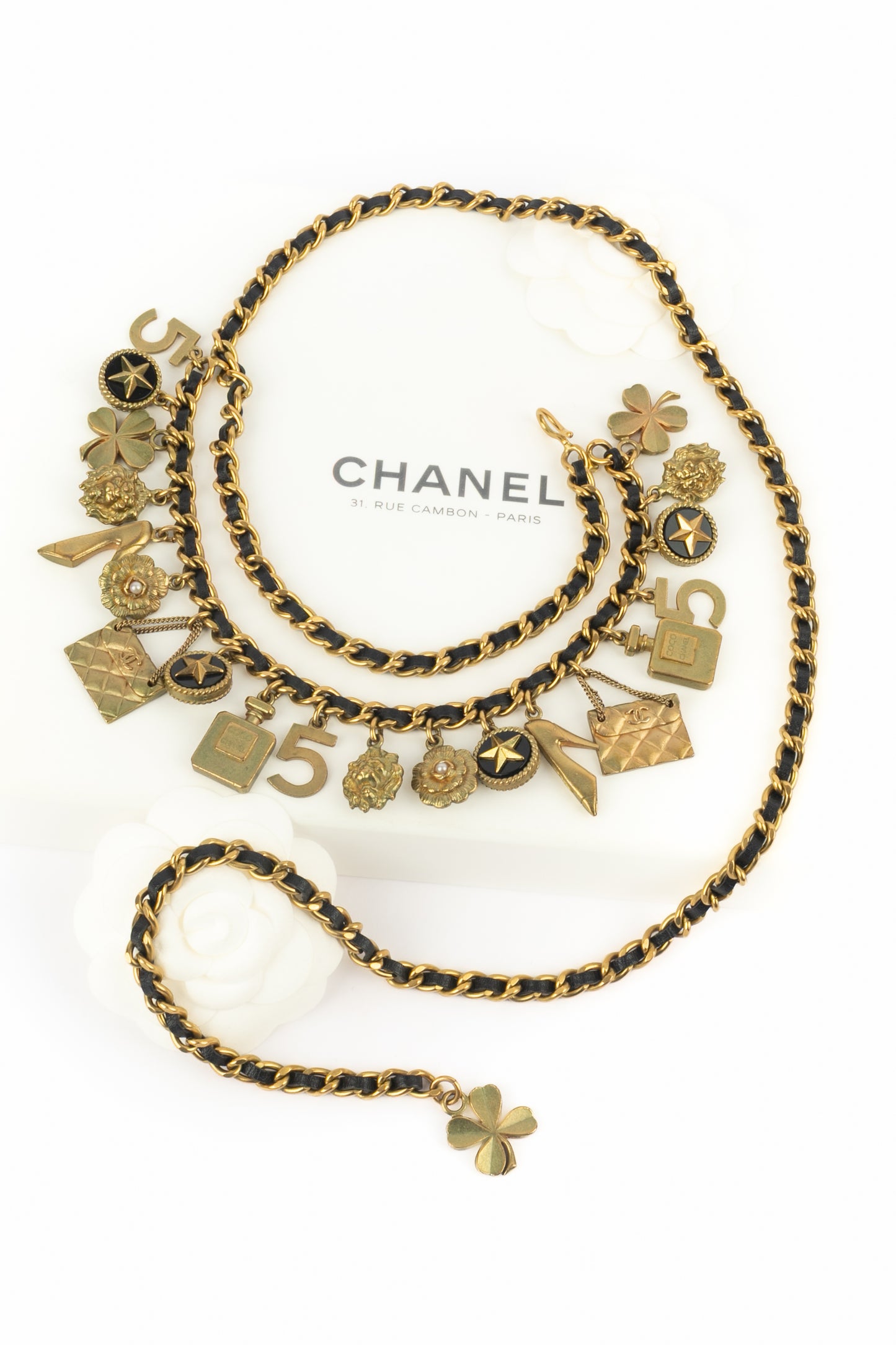Ceinture "charms" Chanel Hiver 1994