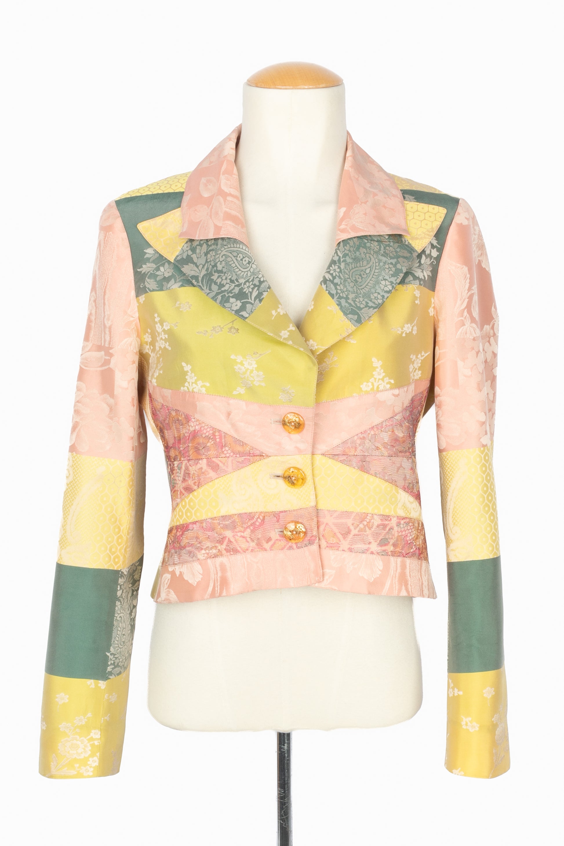 Tailleur jupe Christian Lacroix Printemps-Eté 1998