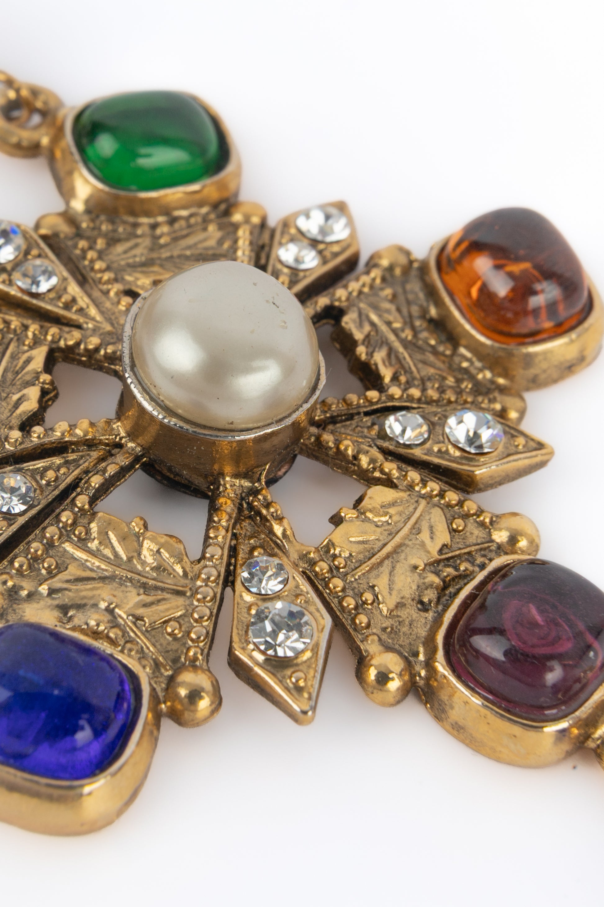 Collier byzantin Chanel 1985