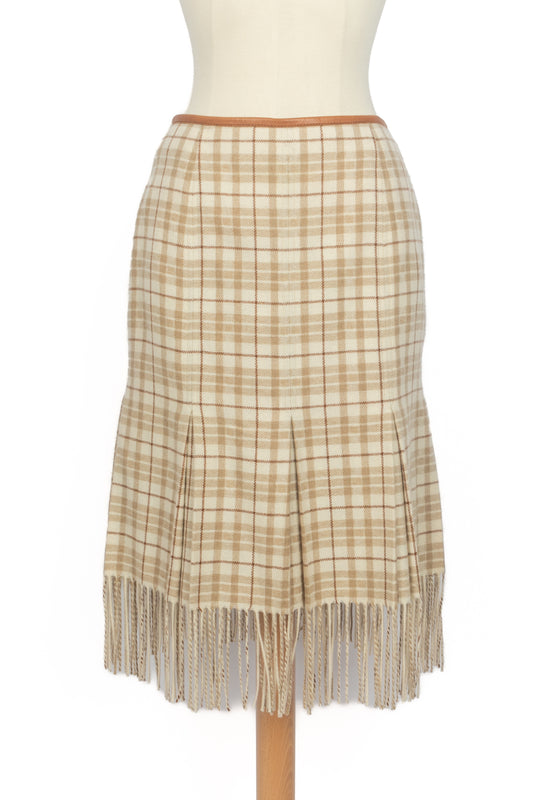 Jupe en cachemire Hermès