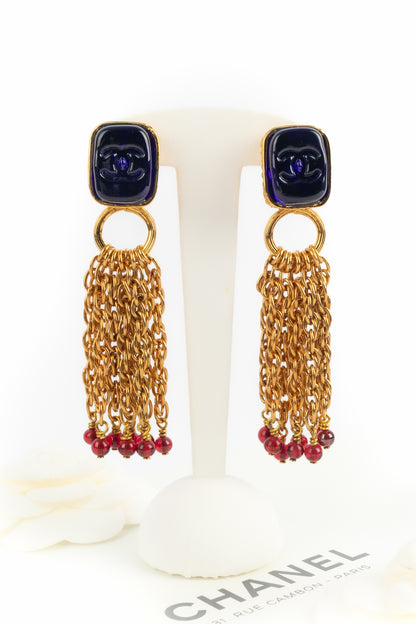 Boucles d'oreilles Chanel Hiver 1993
